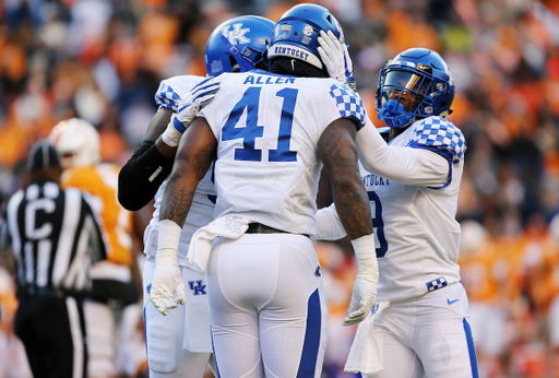 Josh Allen


Football falls to Tennessee 24-7.

Photo by Britney Howard  | UK Athletics