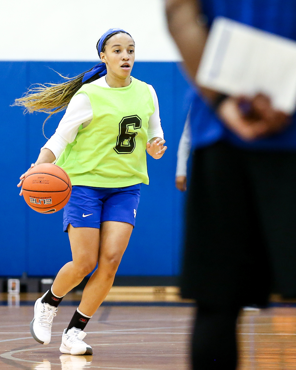 Jada Walker. 

WBB Practice.

Photo by Eddie Justice | UK Athletics