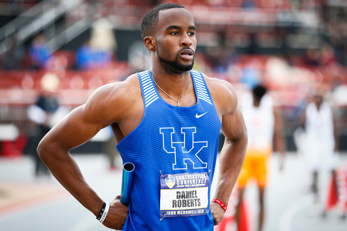 Daniel Roberts.

Day three of the 2019 SEC Outdoor Track and Field Championships.
