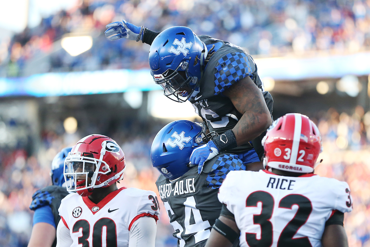 Benny Snell.

Georgia beats UK 34-17.

Photo by Chet White | UK Athletics