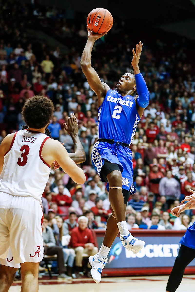 Ashton Hagans.

Kentucky falls to Alabama 77-75 on Saturday, January 5, 2019, at Coleman Coliseum in Tuscaloosa, AL.

Photo by Chet White | UK Athletics
