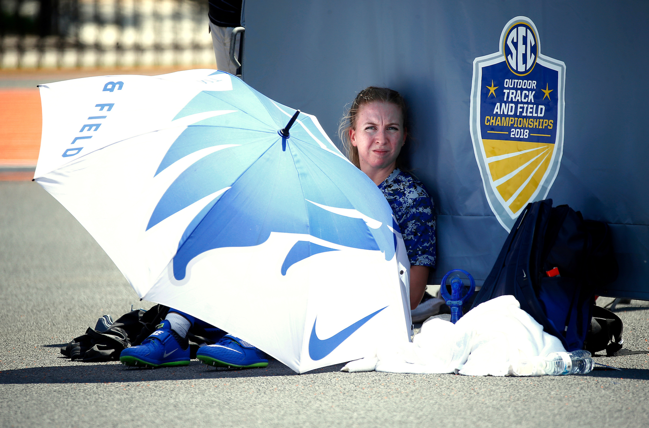 Ellen Ekholm.

Day three of the 2018 SEC Outdoor Track and Field Championships on Sunday, May 13, 2018, at Tom Black Track in Knoxville, TN.

Photo by Chet White | UK Athletics
