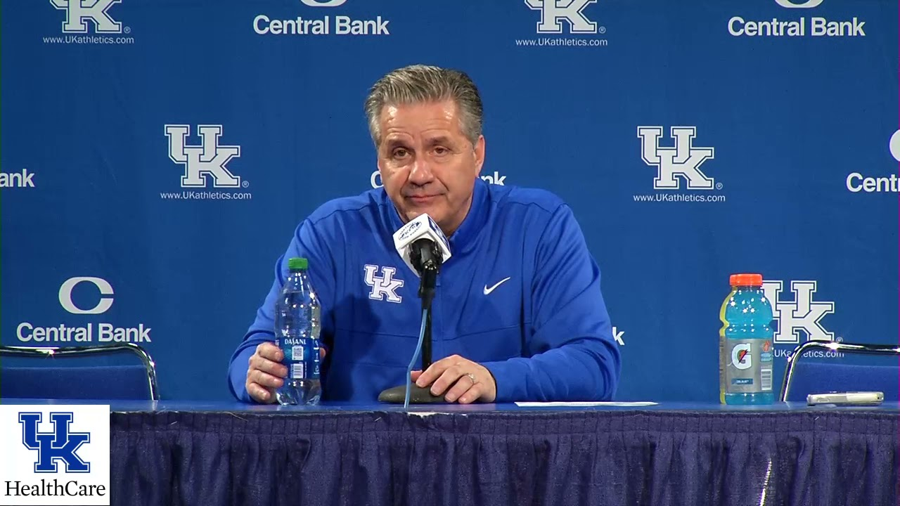 MBB: Coach Calipari - Central Michigan Postgame