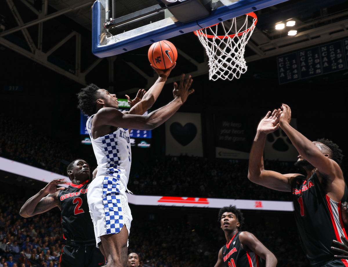 Hamidou Diallo.

The University of Kentucky men's basketball team beat Georgia 66-61 on Sunday, December 31, 2017 at Rupp Arena in Lexington, Ky.

Photo by Elliott Hess | UK Athletics