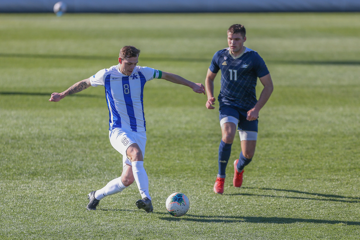 Marcel Meinzer.

Kentucky ties Akron 1 - 1.

Photo by Sarah Caputi | UK Athletics
