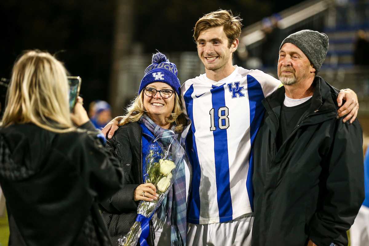Bailey Rouse.

Kentucky MSOC Recognizes 14 Seniors.

Photo by Grace Bradley | UK Athletics