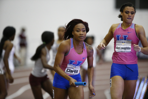 Kayelle Clarke

The University of Kentucky track and field team competes in day two of the 2018 SEC Indoor Track and Field Championships at the Gilliam Indoor Track Stadium in College Station, TX., on Sunday, February 25, 2018.

Photo by Chet White | UK Athletics