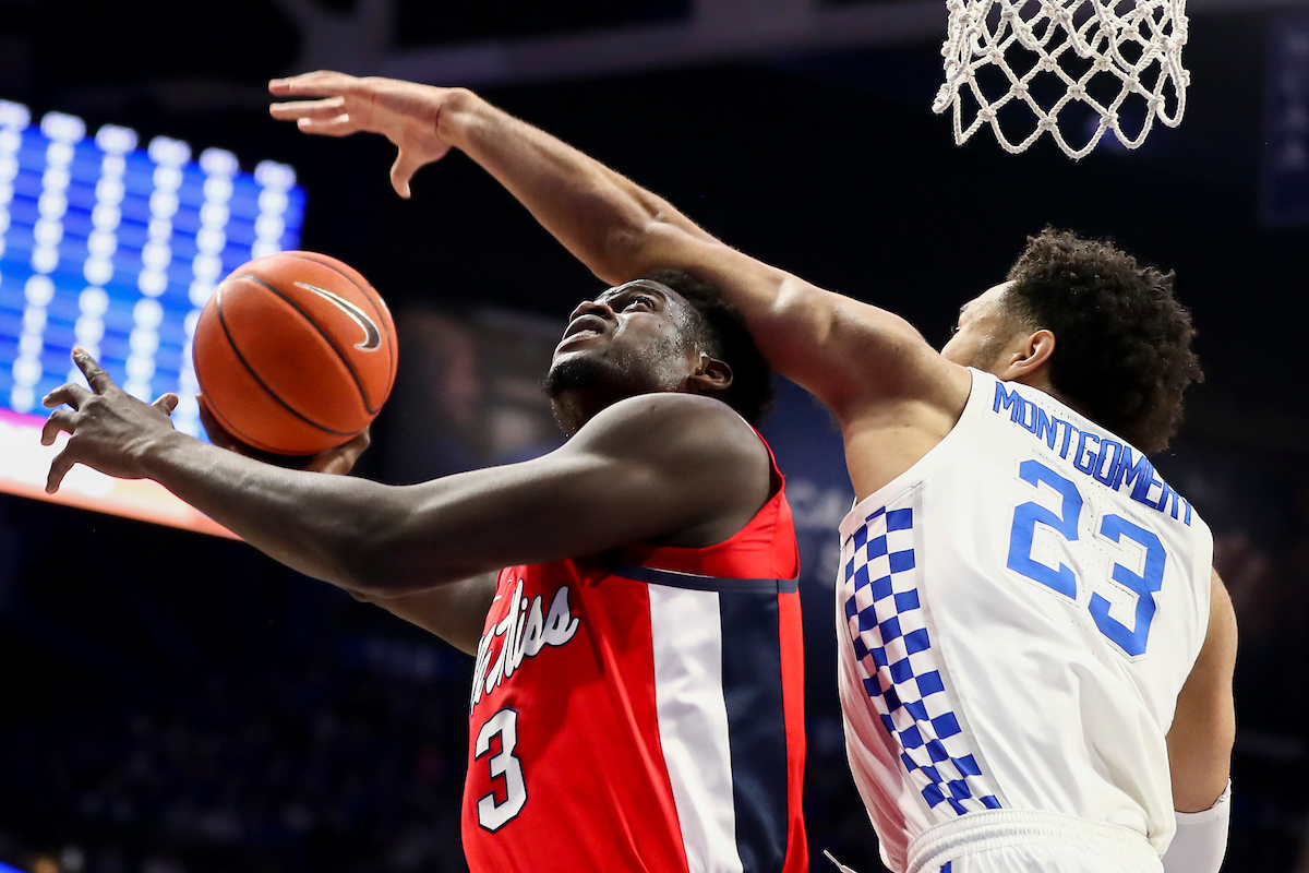 EJ Montgomery.

UK beat Ole Miss 67-62.

Photo by Chet White | UK Athletics