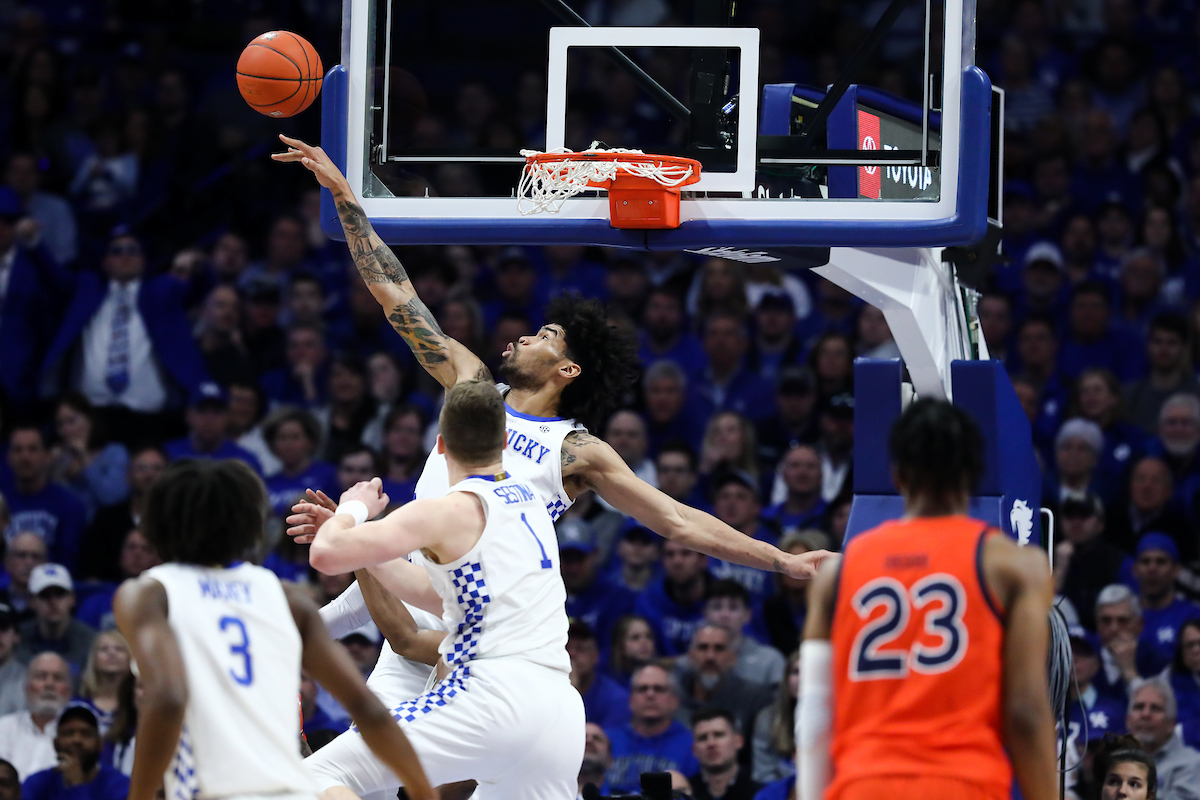 Nick Richards.

UK beat Auburn 73-66.

Photo by Elliott Hess | UK Athletics
