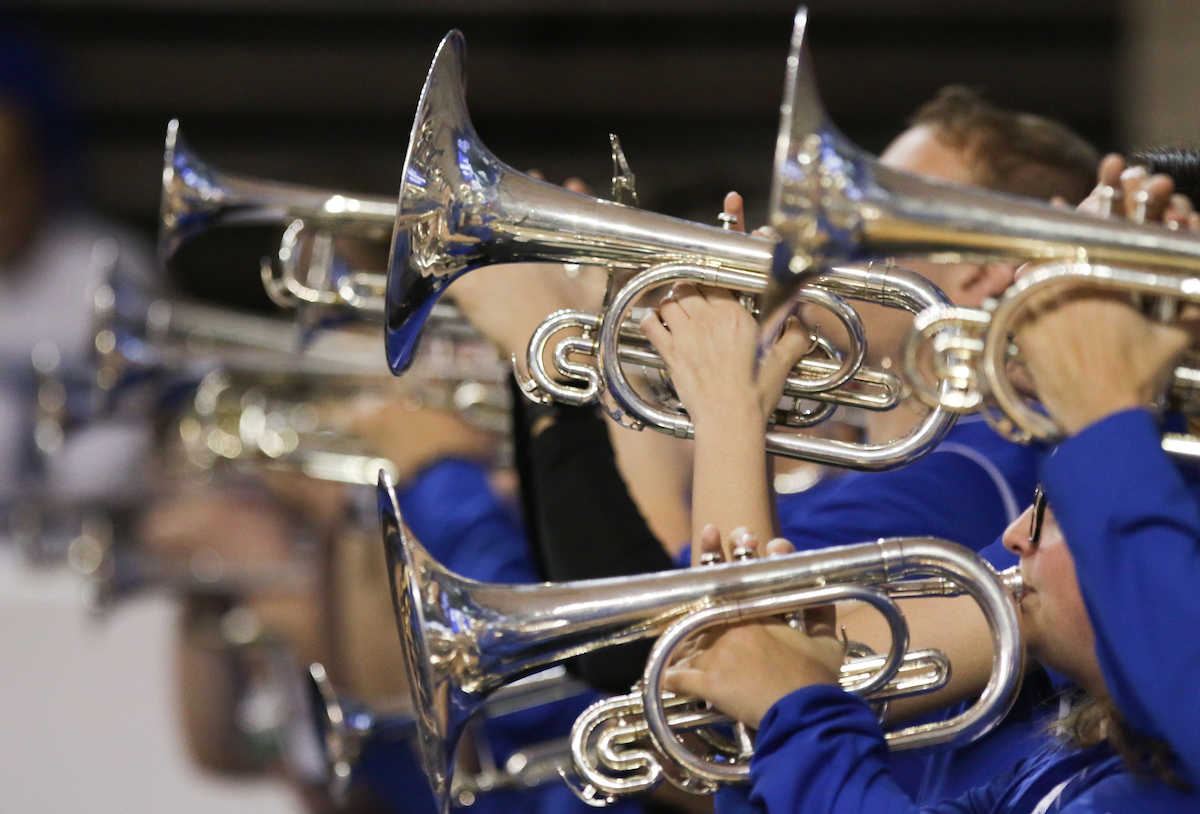 Band. 

Kentucky women's basketball falls to Ole Miss. 

Photo by Eddie Justice | UK Athletics