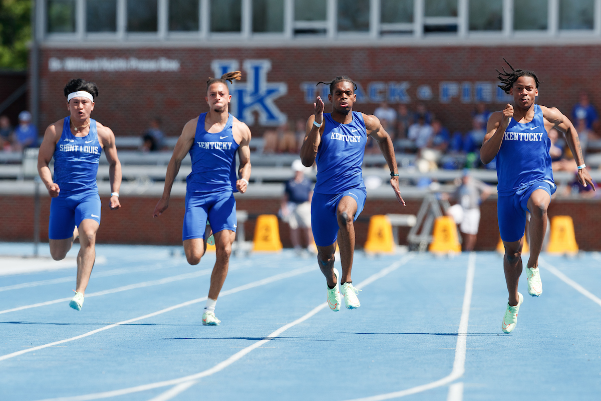 Lance Lang. Rodney Heath Jr.

Day two of the Kentucky Invitational.

Elliott Hess | UK Athletics