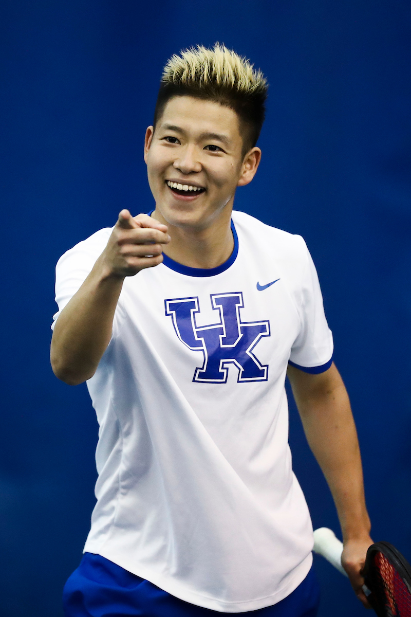 Kento Yamada.

Kentucky beat Memphis 4-1.

Photo by Chet White | UK Athletics