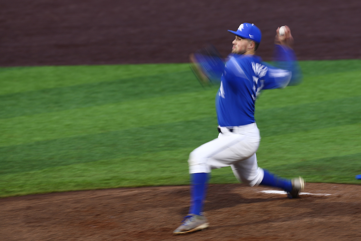 DANIEL HARPER.

Kentucky beat Southeast Missouri State 9-4.

Photo by Elliott Hess | UK Athletics