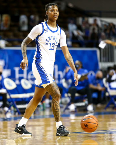 Jazmine Massengill. 

Kentucky beats Mizzou 61-55.

Photo by Eddie Justice | UK Athletics