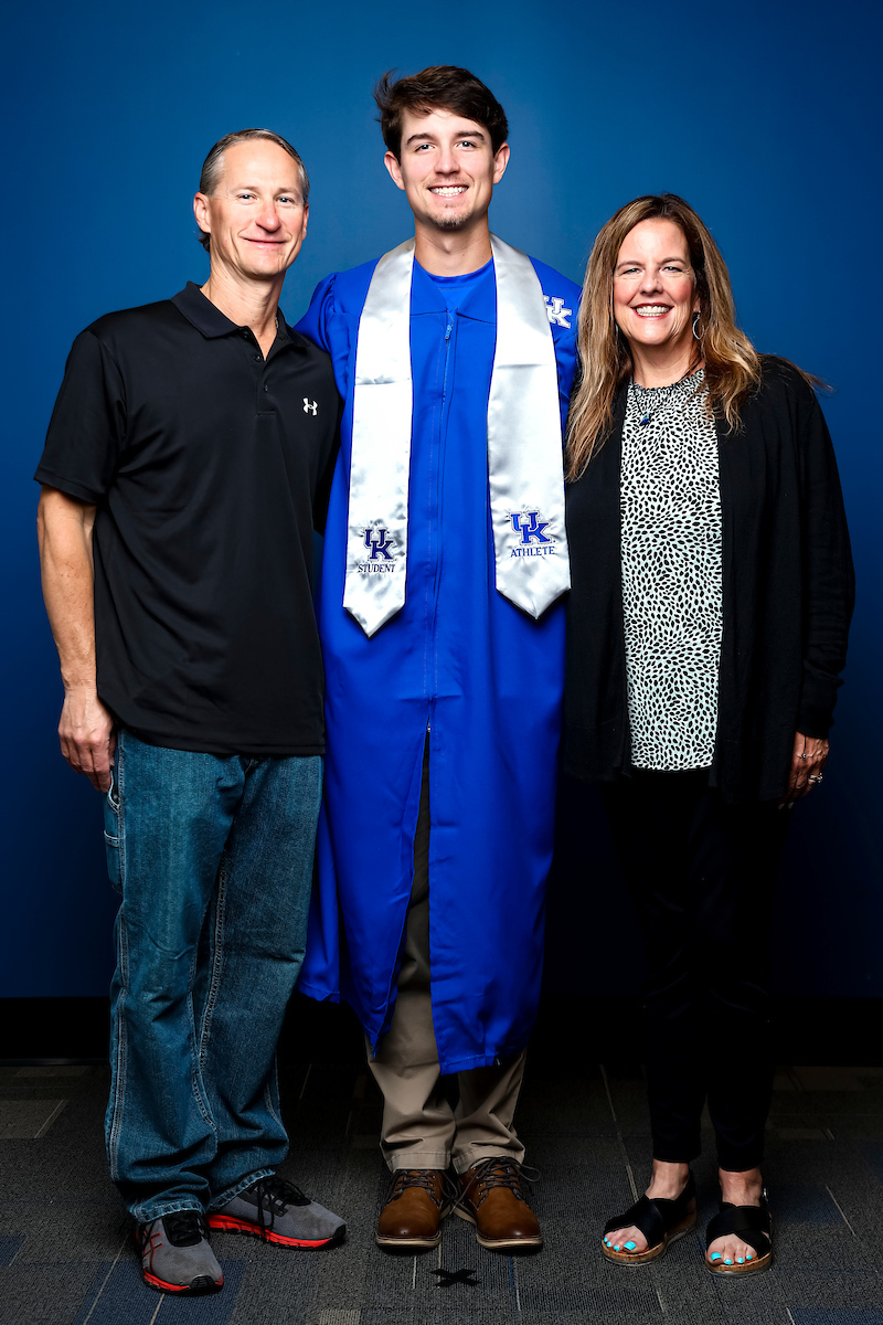 Zack Lee.

May 2022 CATS graduation.

Photo by Eddie Justice | UK Athletics
