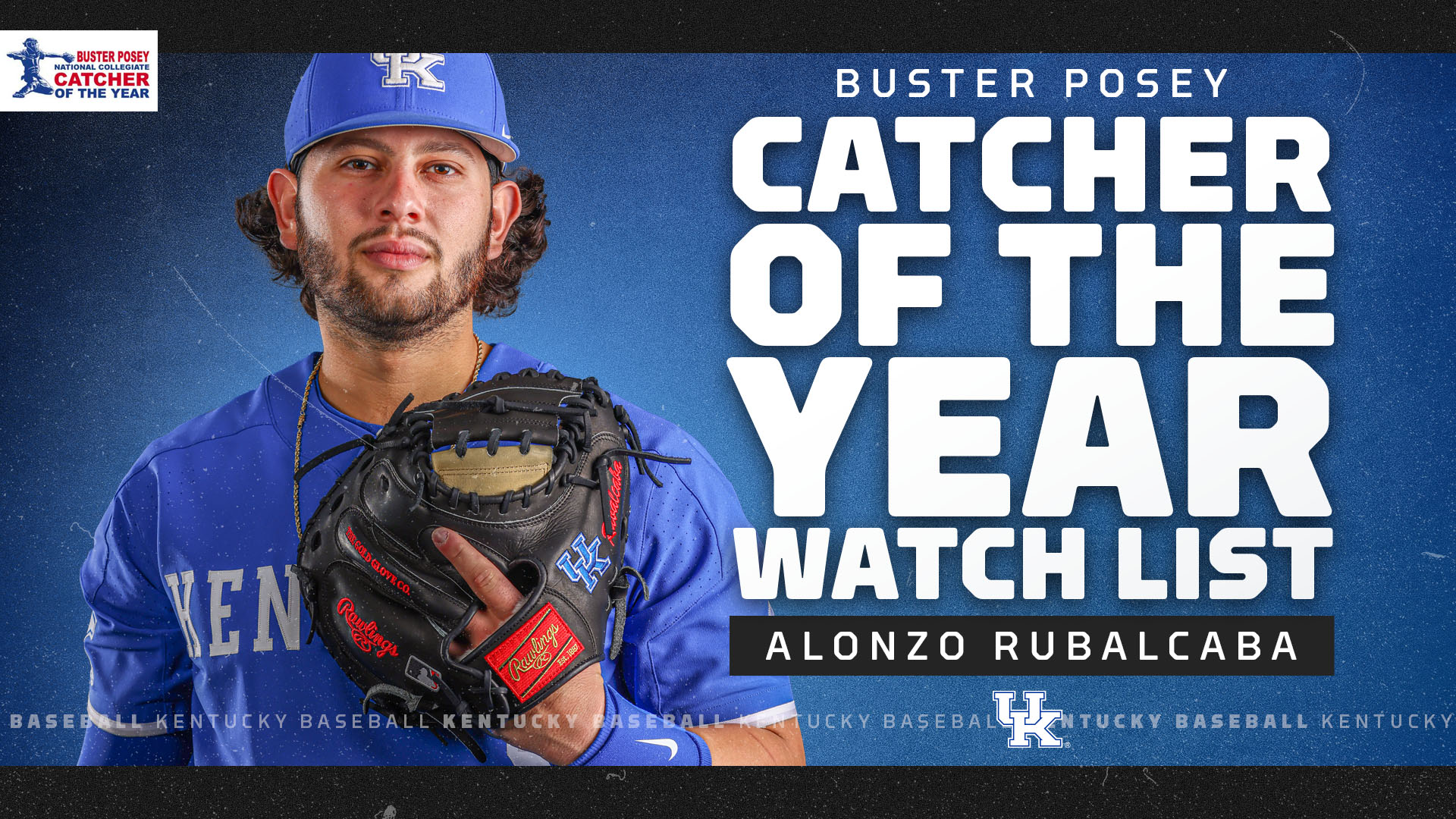 Rubalcaba Named to Posey Catcher of the Year Watch List