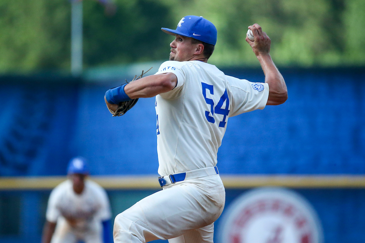 Daniel Harper.

Kentucky defeats LSU 7-2.

Photo by Sarah Caputi | UK Athletics