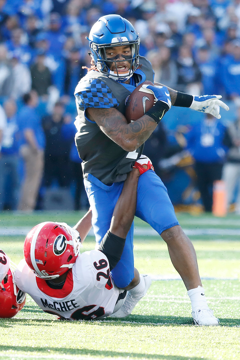Lynn Bowden.

Georgia beats UK 34-17.

Photo by Chet White | UK Athletics