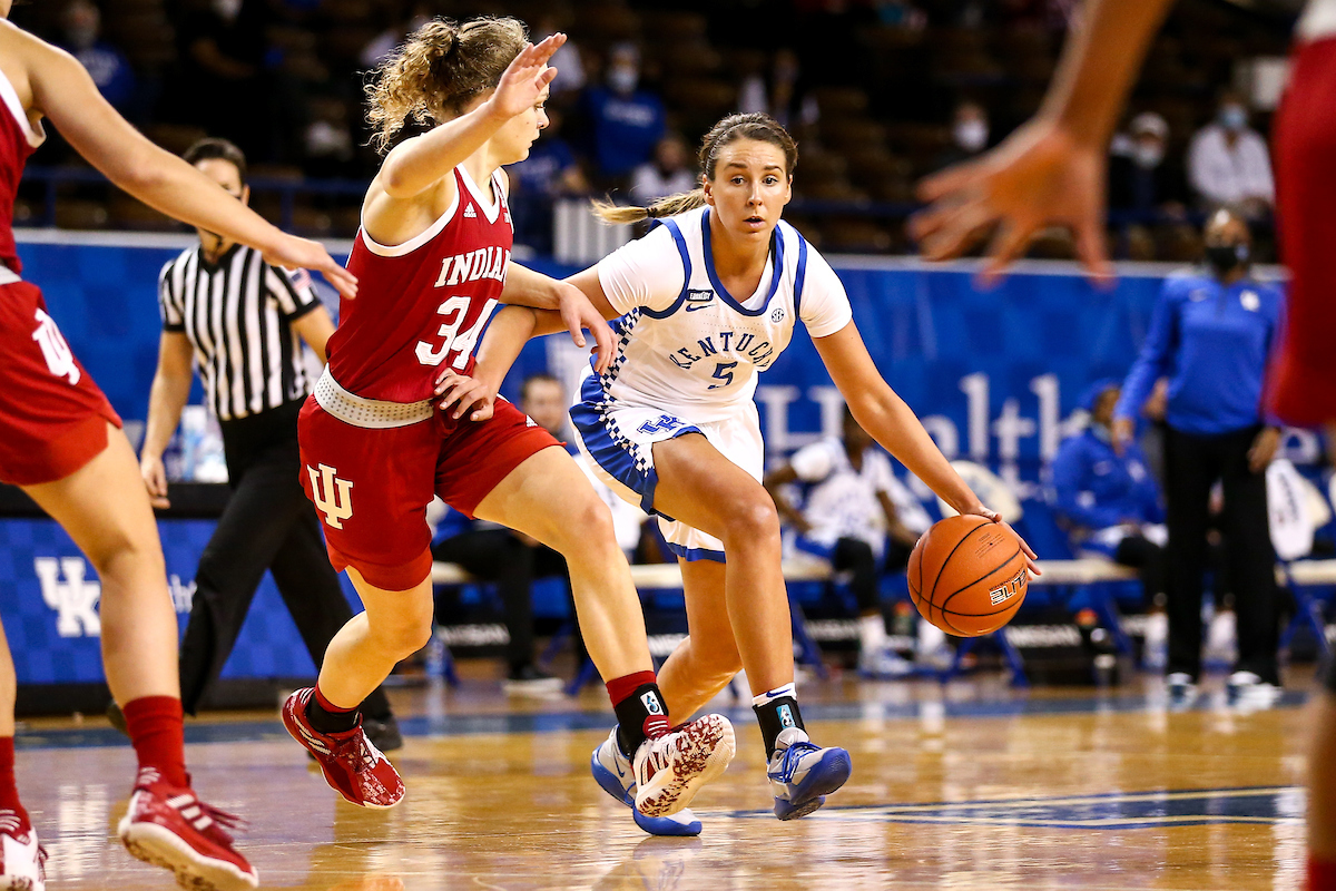 Blair Green. 

Kentucky beats Indiana 72-68.

Photo by Eddie Justice | UK Athletics
