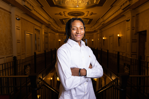 TyTy Washington.

Kentucky MBB Photoshoot at the Kentucky Castle.

Photo by Elliott Hess | UK Athletics