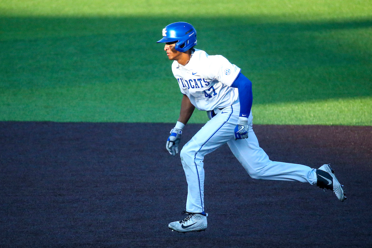 Ryan Ritter.Kentucky loses to Auburn 3-6.Photo by Sarah Caputi | UK Athletics