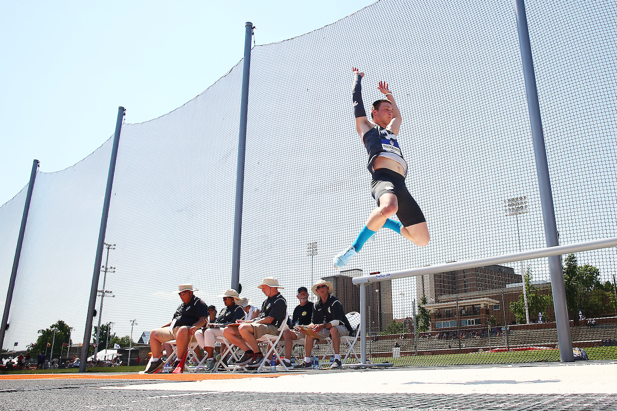 Tim Duckworth.

Day two of the 2018 SEC Outdoor Track and Field Championships on Saturday, May 12, 2018, at Tom Black Track in Knoxville, TN.

Photo by Chet White | UK Athletics