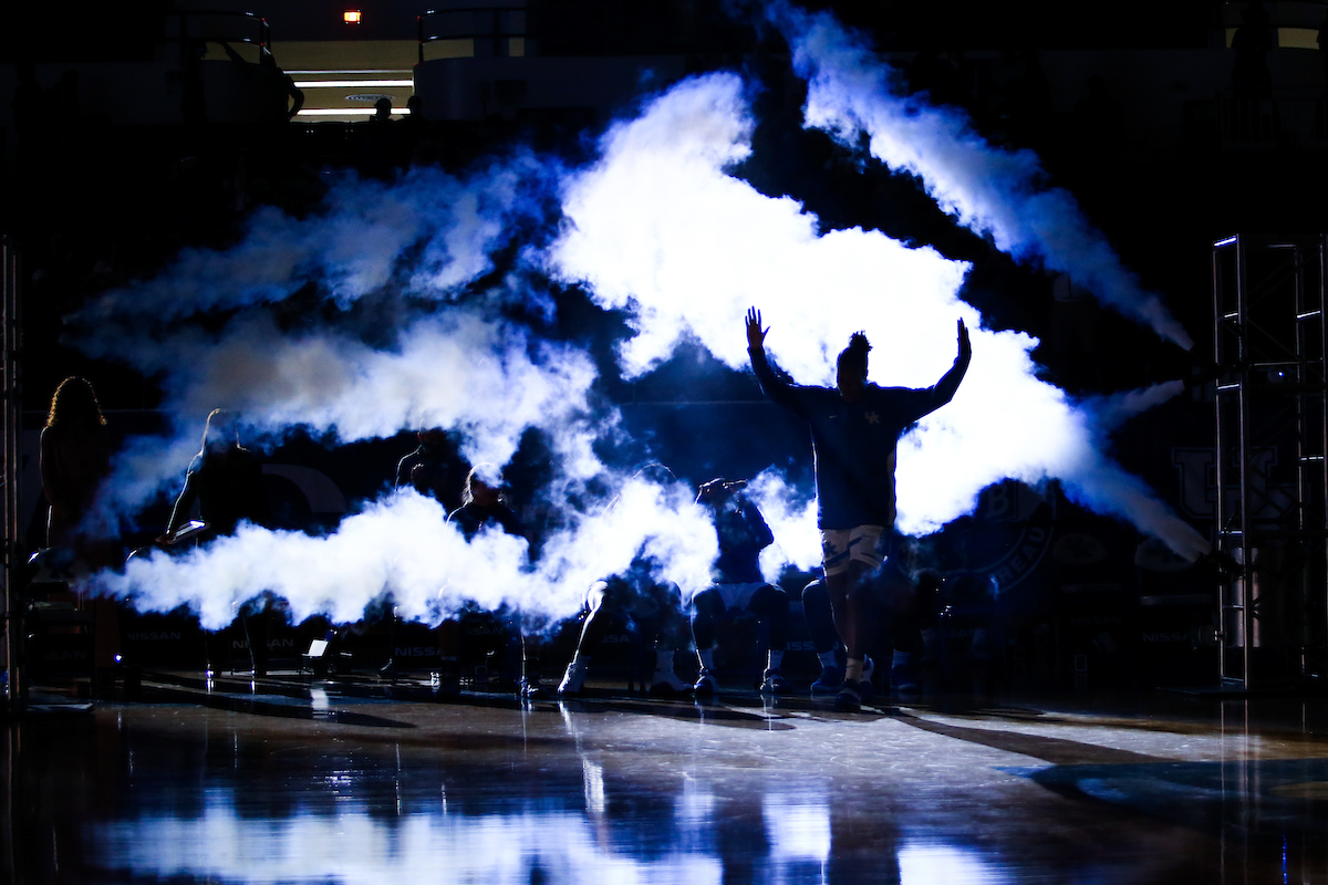Intro.

Kentucky falls to South Carolina 75-70.

Photo by Hannah Phillips | UK Athletics