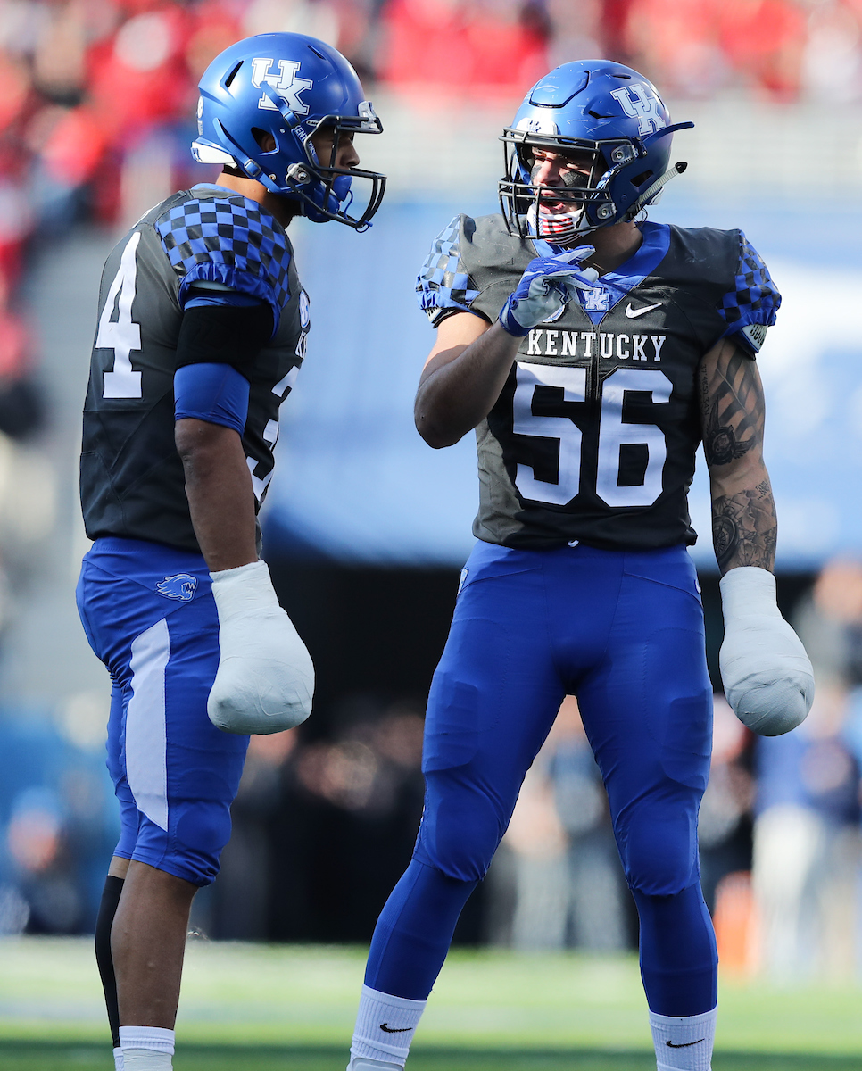 Kash Daniel. Jordan Jones.

Georgia beats UK 34-17.


Photo by Elliott Hess | UK Athletics
