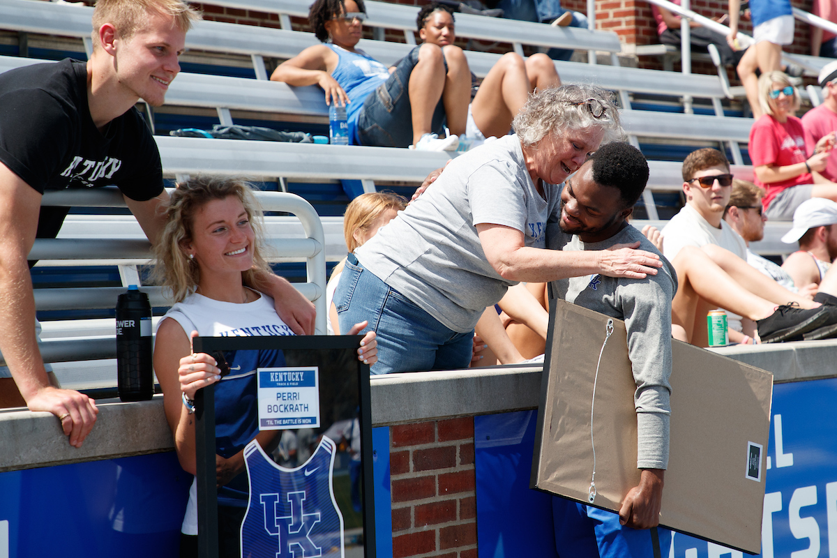 Nathaniel Bann. Perri Bockrath.

Day two of the Kentucky Invitational. Senior Day.

Elliott Hess | UK Athletics