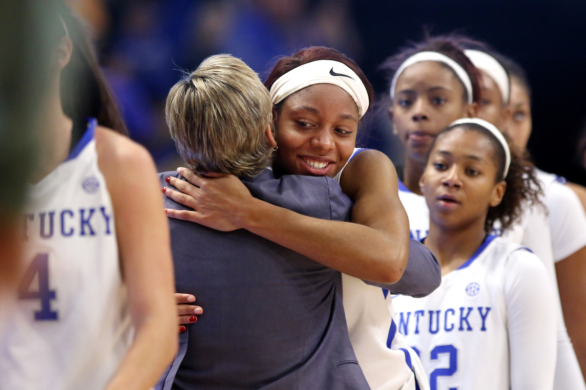 Dorie Harrison.

The University of Kentucky women's basketball team falls to Tennessee on Sunday, December 31, 2017 at Rupp Arena. 

Photo by Quinn Foster I UK Athletics