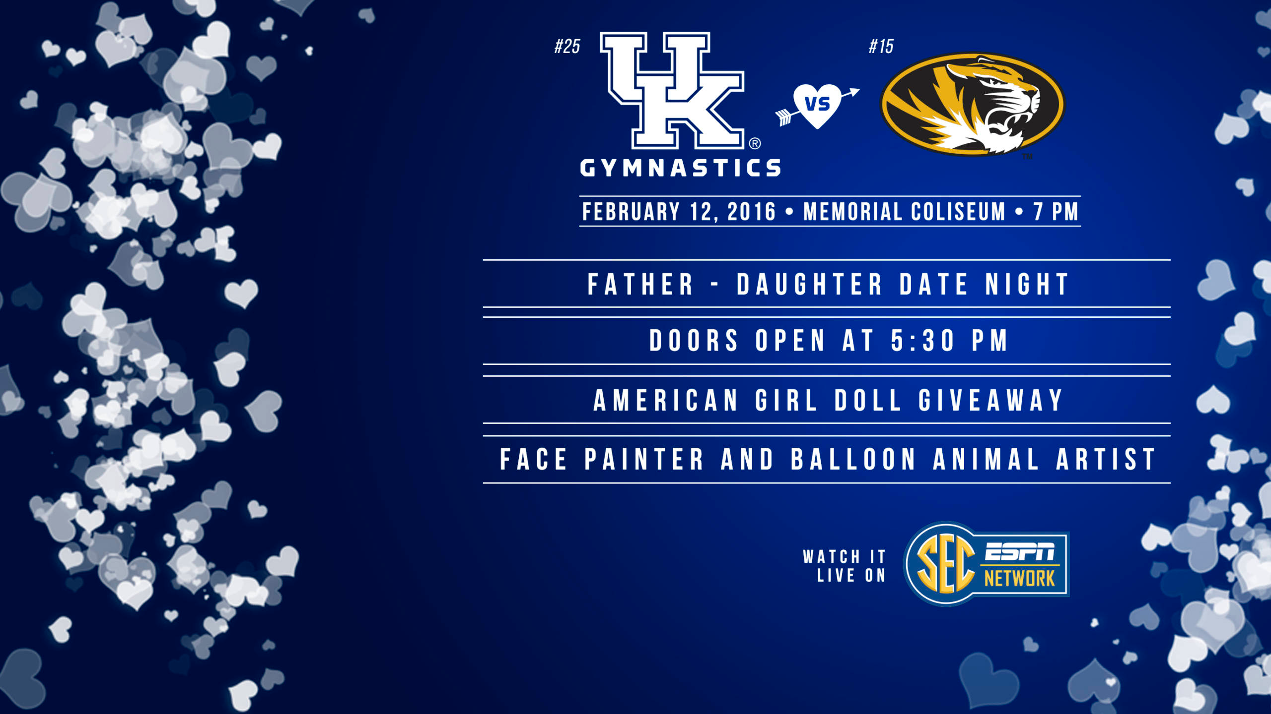 No. 25 Kentucky to Host No. 15 Missouri Before Ball State Think Pink Meet