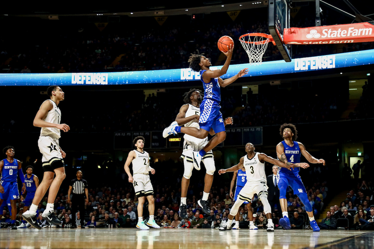 Tyrese Maxey. 

Kentucky beat Vanderbilt 78-64.

Photo by Chet White | UK Athletics