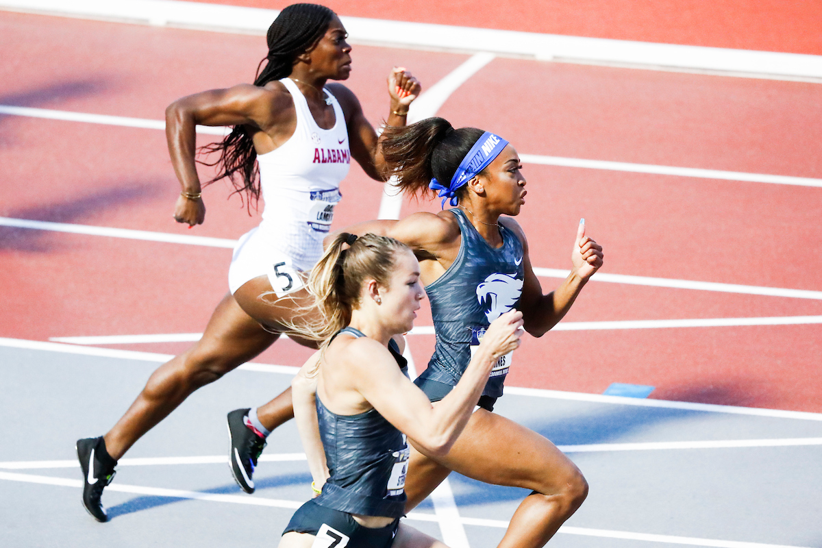 Abby Steiner. Celera Barnes.

Day one of the 2019 SEC Outdoor Track and Field Championships.