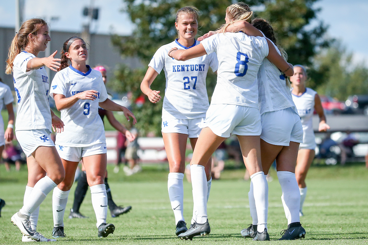 Kentucky beats Eastern Kentucky University 6 - 0.

Photo by Sarah Caputi | UK Athletics