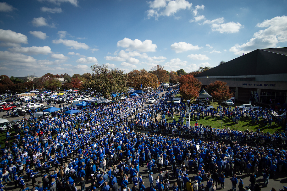 Cat Walk.

Georgia beats UK 34-17.

Photo by Eddie Justice | UK Athletics