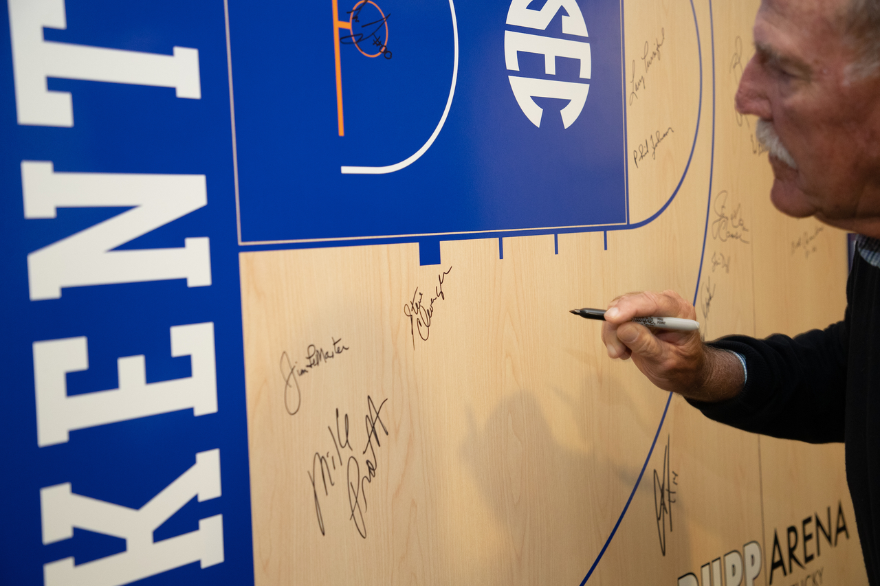 Steve Clevenger

Men's Basketball Reunion Weekend.  Photo by Mark Mahan