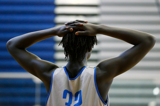 Wenyen Gabriel.

Photos from the University of Kentucky men's basketball closed practice, media pressers, and an open practice at Taco Bell Arena in Boise, ID., on Wednesday, March 14, 2018.

Photo by Chet White | UK Athletics