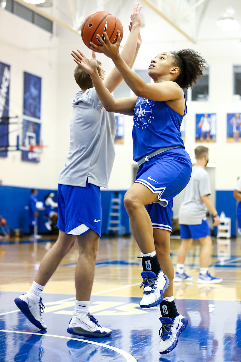 Jada Walker.

Kentucky Women’s Basketball Practice.

Photo by Eddie Justice | UK Athletics