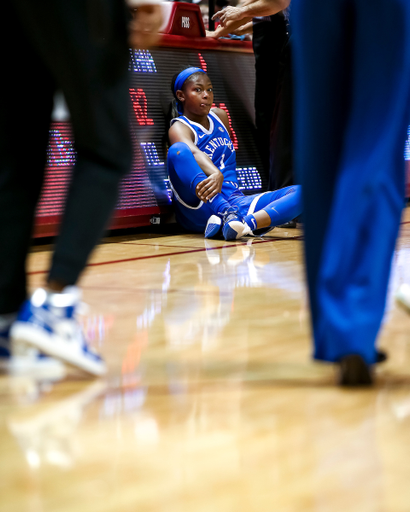 Robyn Benton. 

Kentucky loses to Indiana 88-67.

Photo by Eddie Justice | UK Athletics