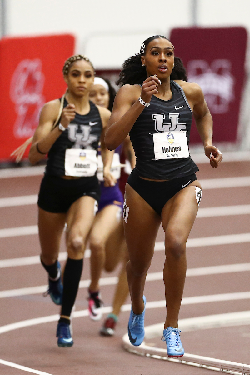 Alexis Holmes. Chloe Abbott.

2020 SEC Indoors day one.

Photo by Chet White | UK Athletics