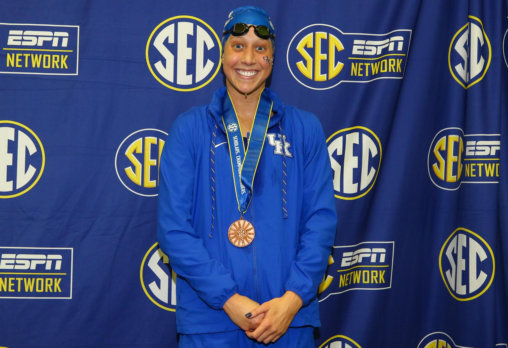 Freriks Collected Bronze and Reset Her Own School Record