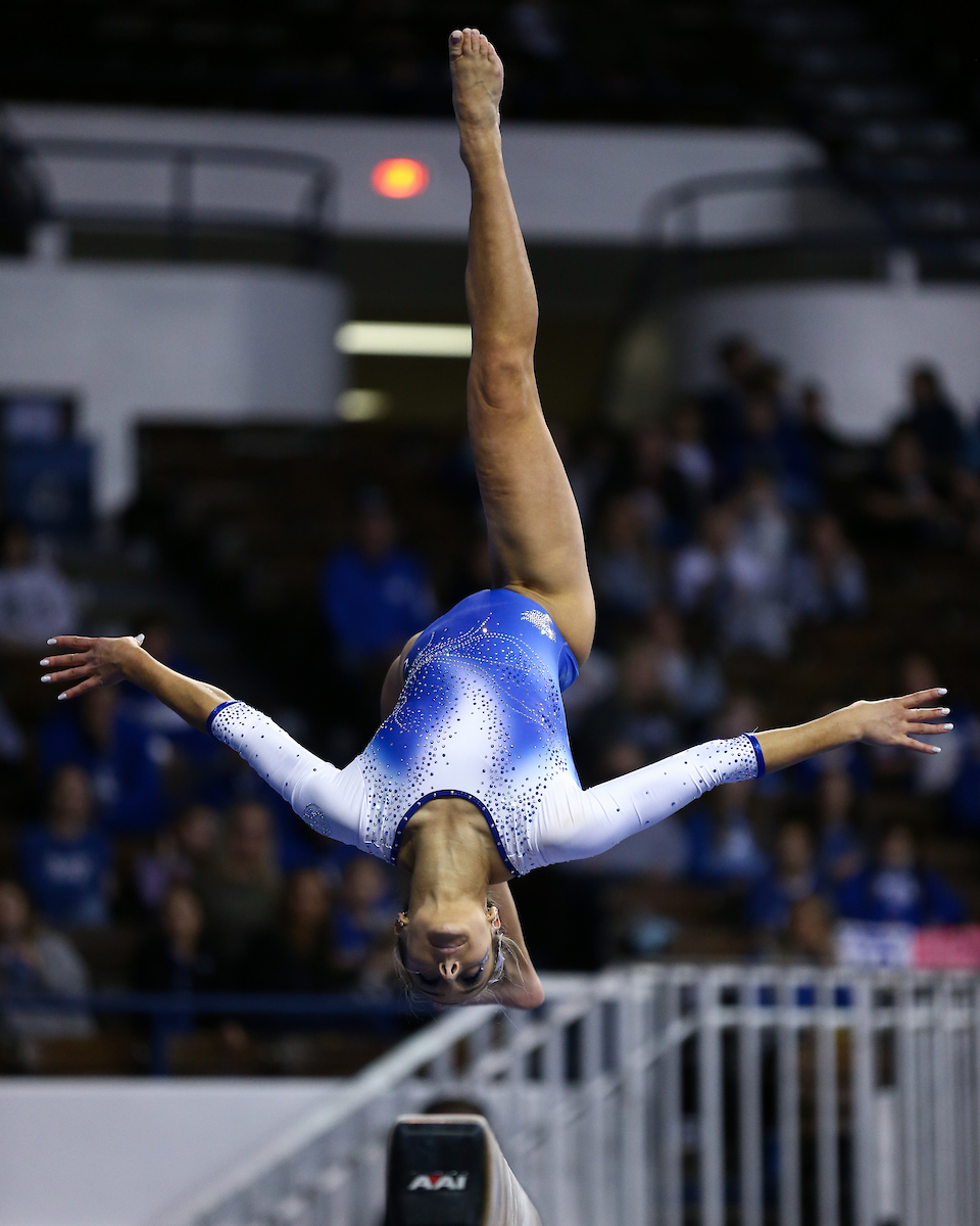 Isabella Magnelli.

Kentucky defeats Michigan State on Senior night.

Photo by Tommy Quarles | UK Athletics