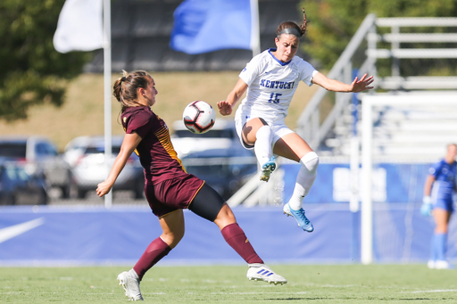 Gina Crosetti

UK falls to Central Michigan 2-1 in OT.

Photo by Hannah Phillips | UK Athletics