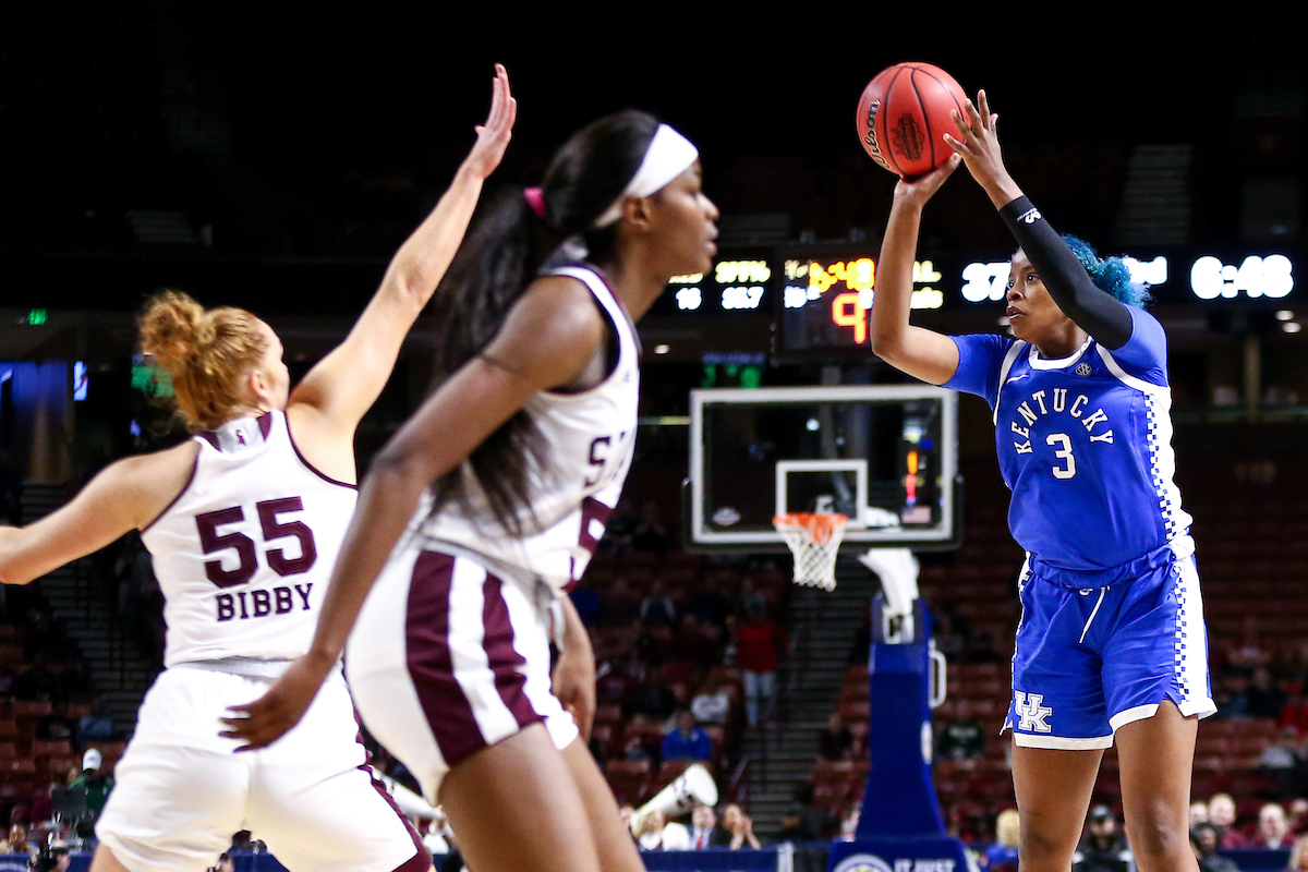 Keke McKinney. 

Kentucky falls to Mississippi State 77-59.

Photo by Eddie Justice | UK Athletics
