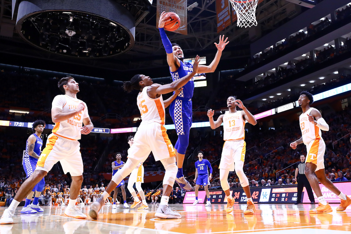 EJ Montgomery.

Kentucky beat Tennessee, 77-64.

Photo by Elliott Hess | UK Athletics