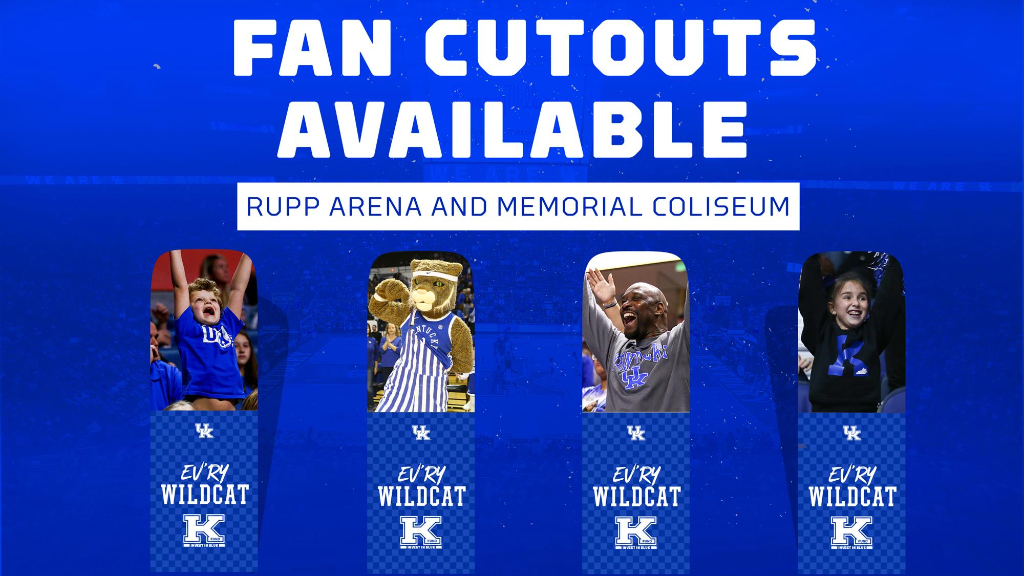 UK Athletics to Offer Fan Cutouts for Rupp Arena, Memorial Coliseum