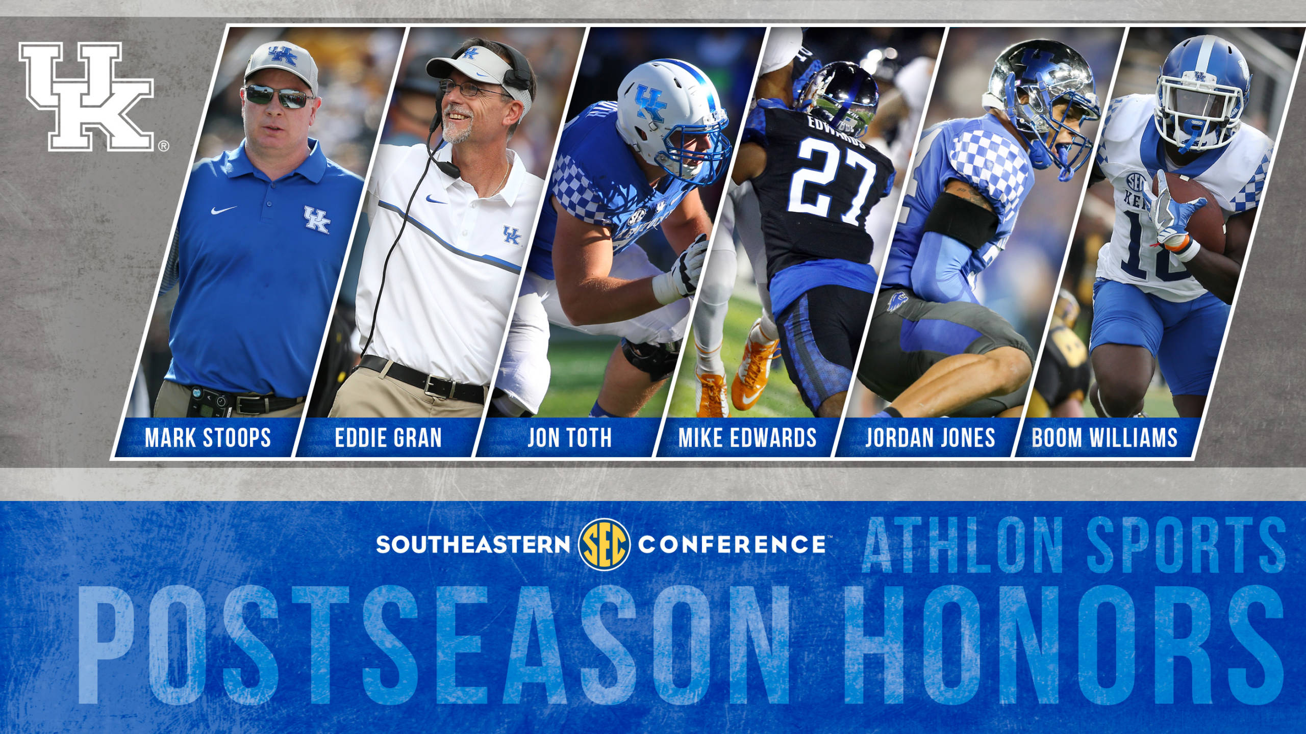 Stoops, Gran, Four Wildcats Garner Athlon Postseason Honors