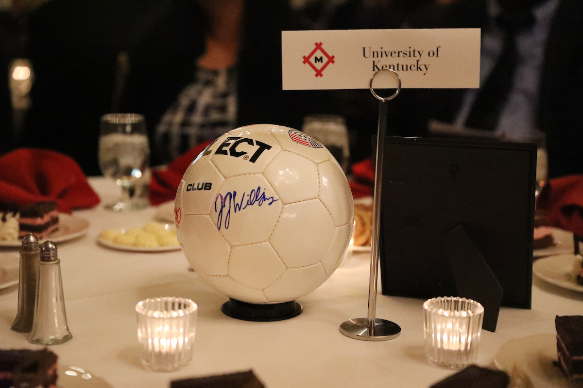 JJ Williams @ 2018 MAC Hermann Awards.

Photo by Quinn Foster | UK Athletics