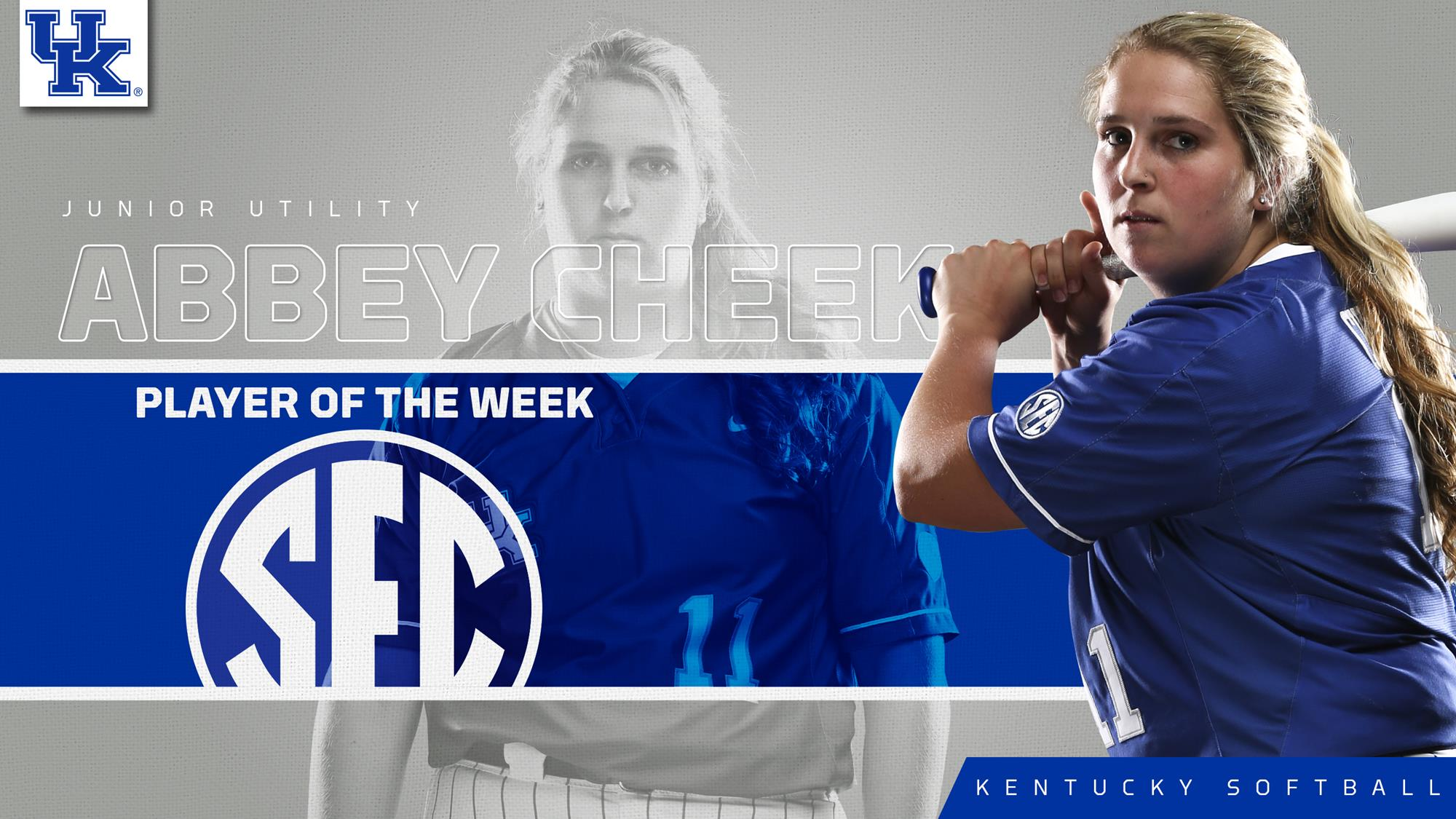 Abbey Cheek, Grace Baalman Take SEC Weekly Softball Awards