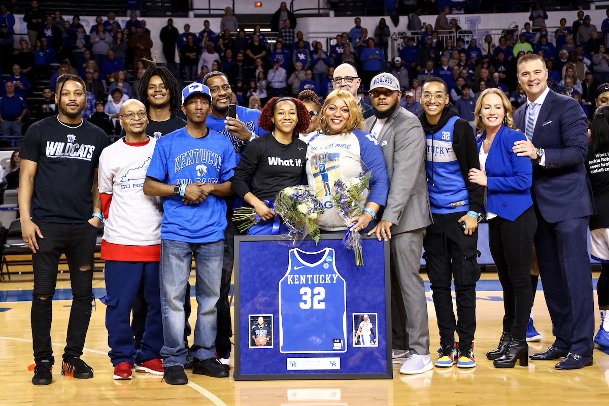 Jaida Roper. 

Kentucky beat Georgia 88-77.

Photo by Eddie Justice | UK Athletics